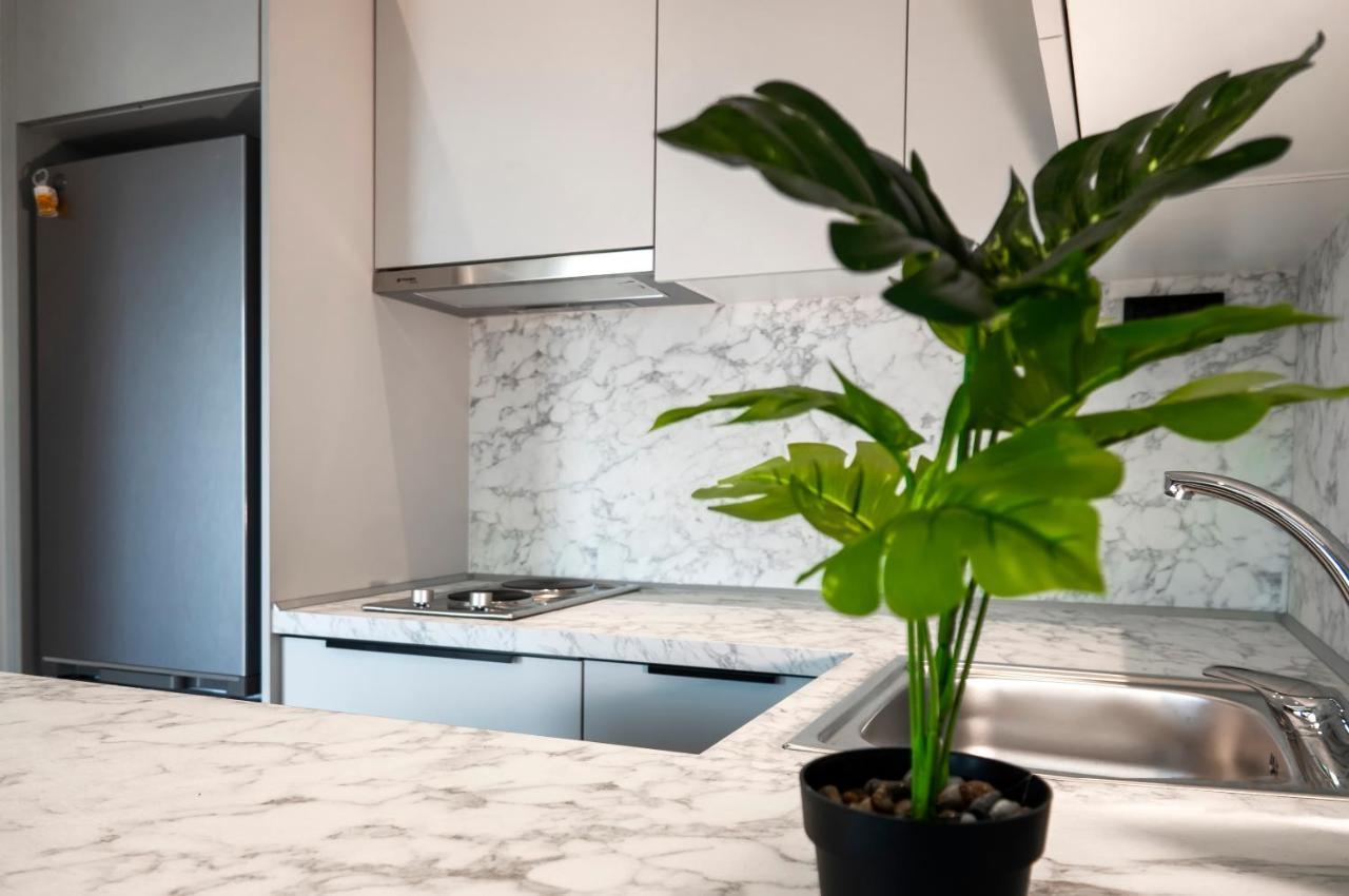 Berries Luxury Apartments Néa Moudaniá Eksteriør bilde